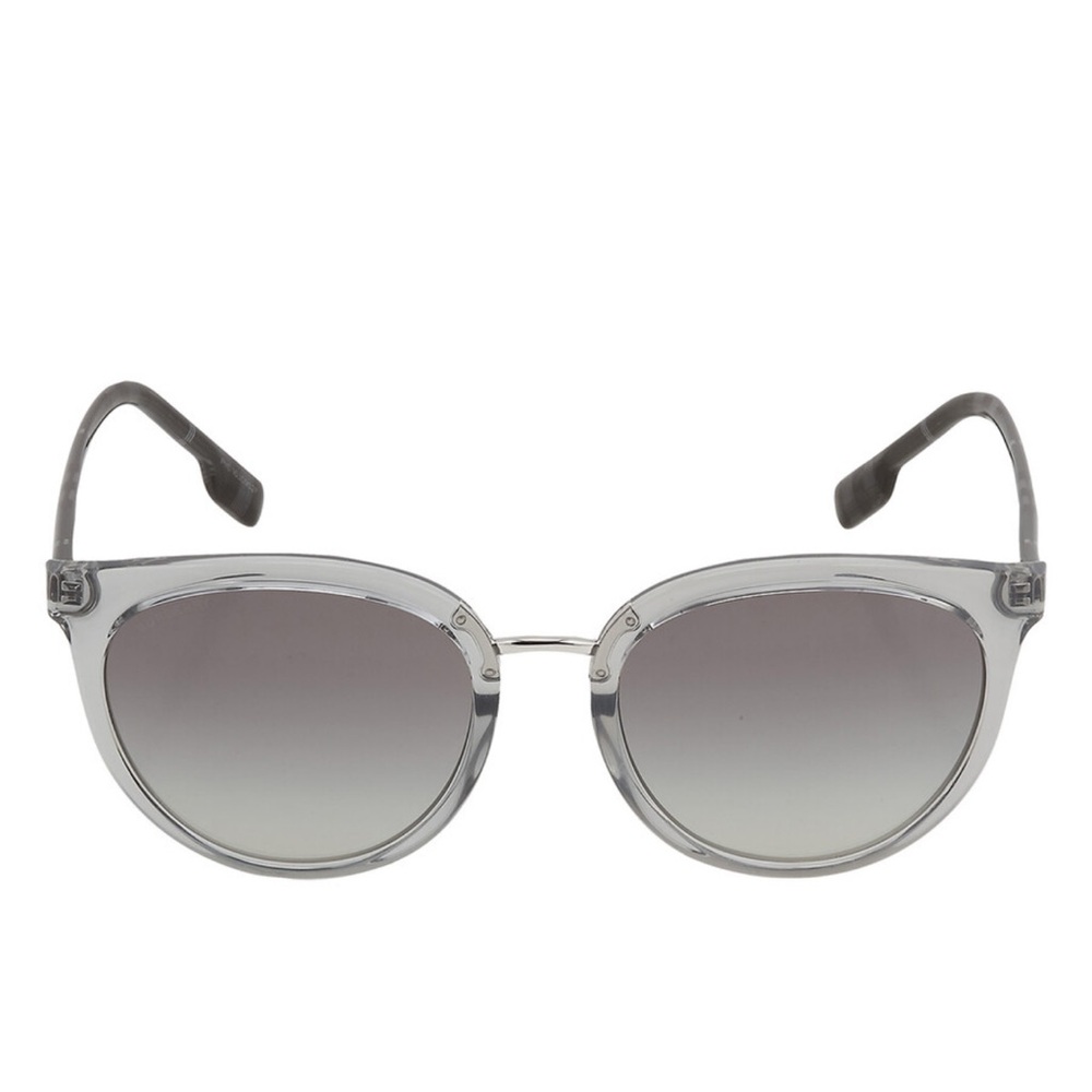 Burberry Willow Gray Gradient Ladies Sunglasses